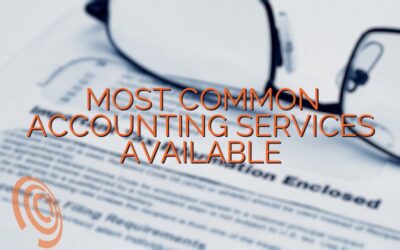 Most Common Accounting Services Available