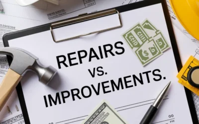 Repairs vs. Improvements Tax Guide 2025